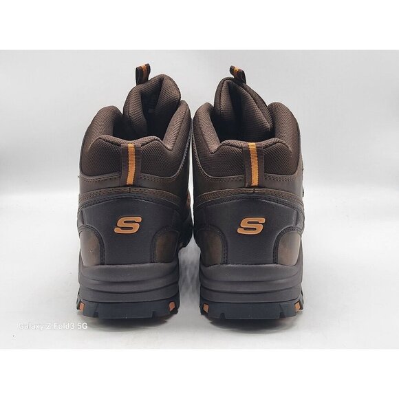 Skechers leather Mens Waterproof Relaxed Fit Air-Cooled Memory Foam Boots Sz‎ 13 main image 2